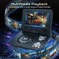 📀7.8 Inch Portable DVD/EVD Player — Swivel Screen & Game Function📺