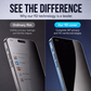 Privacy Screen Protector, Tempered Glass, Auto Dust Removal, Anti-Spy